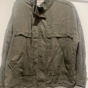 Kimchi Blue Olive Utility Jacket